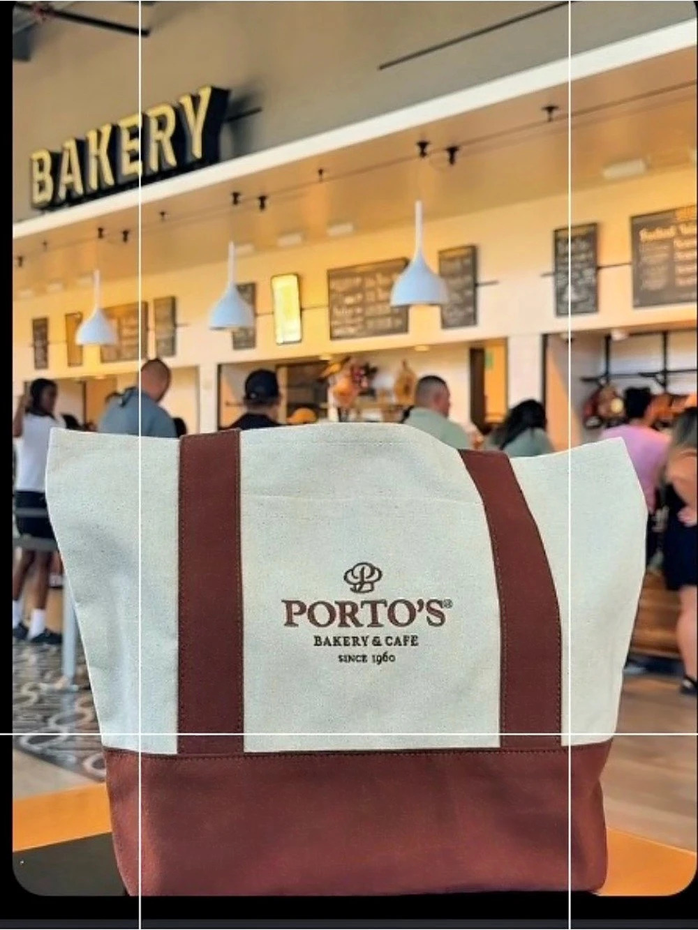 Porto's Bakery & Cafe Exclusive Canvas Bag Tote